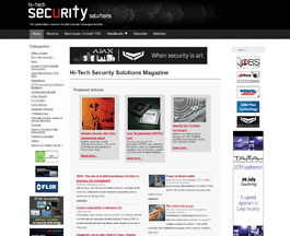 Hi-Tech Security Solutions magazine